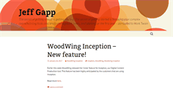 Desktop Screenshot of jeffgapp.com