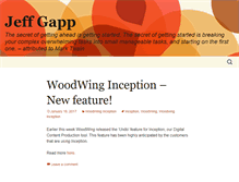 Tablet Screenshot of jeffgapp.com
